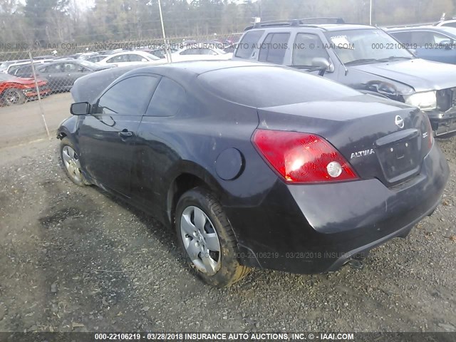 1N4AL24E28C223055 - 2008 NISSAN ALTIMA 2.5S BLACK photo 3