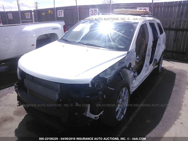 3C4PDDDG0FT634082 - 2015 DODGE JOURNEY LIMITED WHITE photo 6