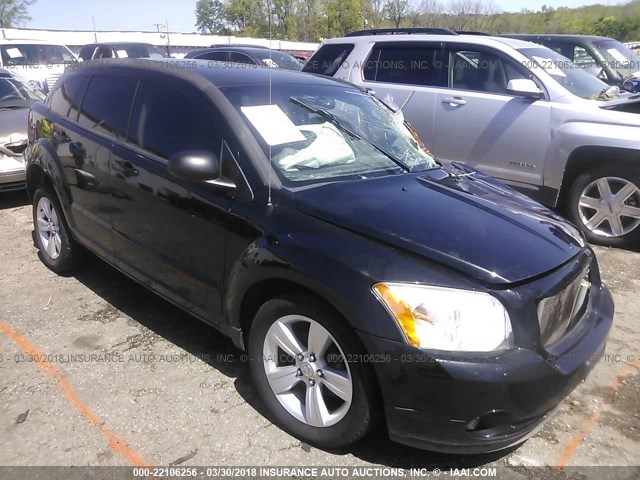 1B3CB3HA6BD172875 - 2011 DODGE CALIBER MAINSTREET BLACK photo 1