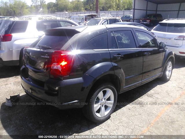 1B3CB3HA6BD172875 - 2011 DODGE CALIBER MAINSTREET BLACK photo 4