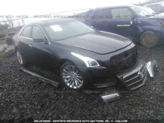 1G6AR5SX9E0146053 - 2014 CADILLAC CTS LUXURY COLLECTION BLACK photo 1