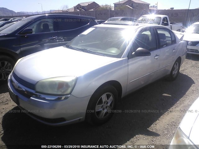 1G1ZT54824F128196 - 2004 CHEVROLET MALIBU LS 银色 照片 2