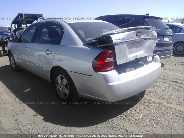 1G1ZT54824F128196 - 2004 CHEVROLET MALIBU LS 银色 照片 3
