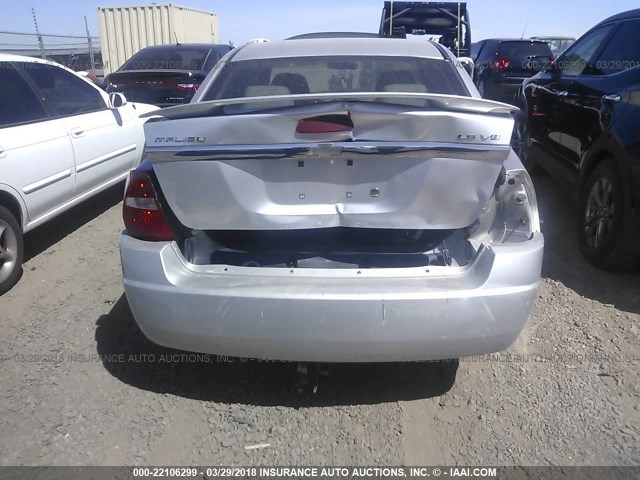 1G1ZT54824F128196 - 2004 CHEVROLET MALIBU LS 银色 照片 6