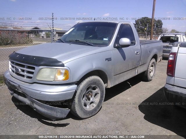 1FTZF17261NB59368 - 2001 FORD F150 GRAY photo 2