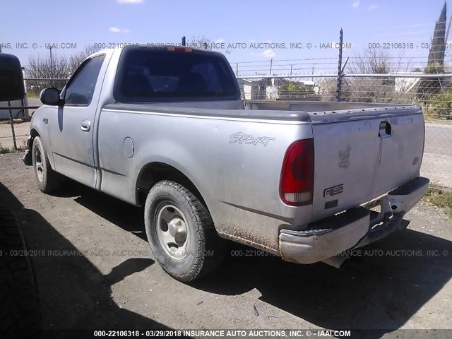 1FTZF17261NB59368 - 2001 FORD F150 GRAY photo 3