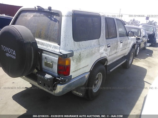 JT3VN39W9M8031338 - 1991 TOYOTA 4RUNNER VN39 SR5 白色 照片 4