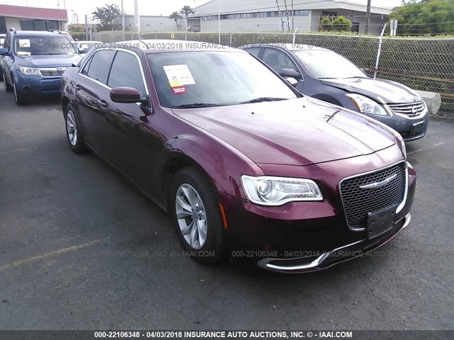 2C3CCAAG1FH849309 - 2015 CHRYSLER 300 LIMITED RED photo 1