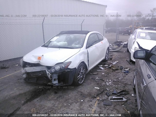 JTKDE3B70A0312554 - 2010 TOYOTA SCION TC 白色 照片 2