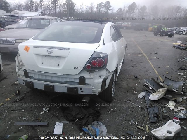 JTKDE3B70A0312554 - 2010 TOYOTA SCION TC 白色 照片 4