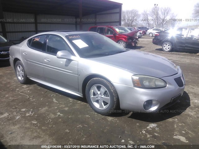 2G2WP552781125675 - 2008 PONTIAC GRAND PRIX SILVER photo 1