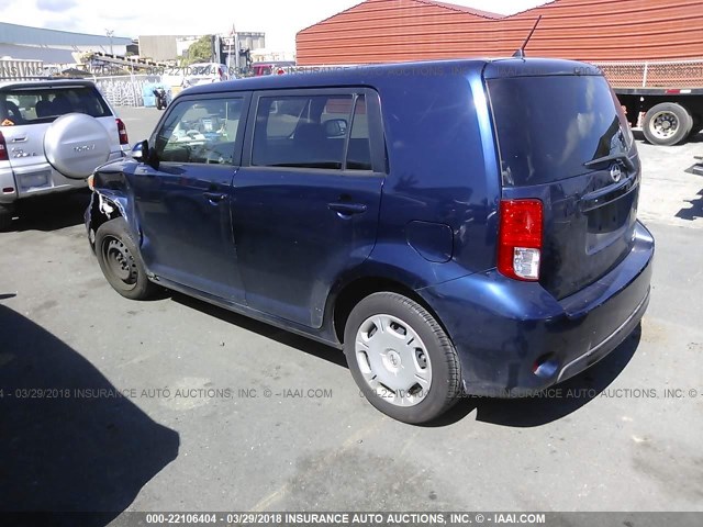 JTLZE4FE6DJ045208 - 2013 TOYOTA SCION XB BLUE photo 3