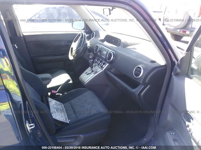 JTLZE4FE6DJ045208 - 2013 TOYOTA SCION XB BLUE photo 5