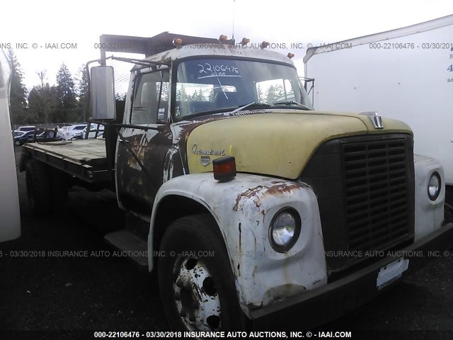 106620H302285 - 1973 INTERNATIONAL FLATBED  YELLOW photo 1