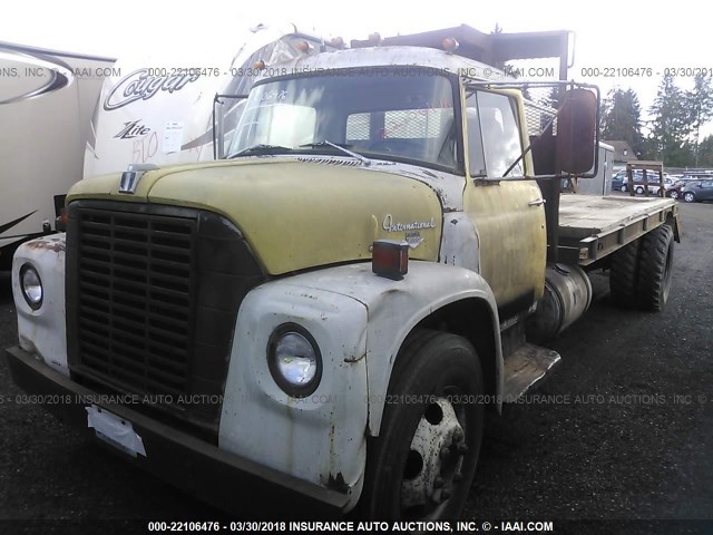 106620H302285 - 1973 INTERNATIONAL FLATBED  YELLOW photo 2