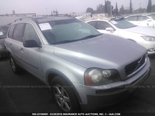 YV1CY59H241034253 - 2004 VOLVO XC90 GRAY photo 1