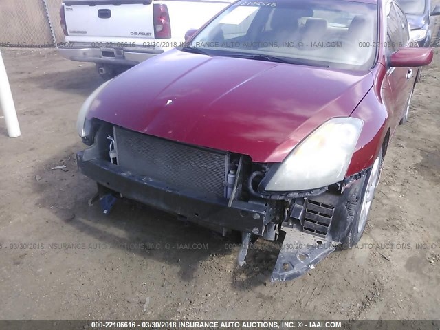 1N4AL21E87C129376 - 2007 NISSAN ALTIMA 2.5/2.5S RED photo 6