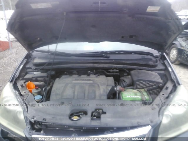 5FNRL38765B122999 - 2005 HONDA ODYSSEY EXL მწვანე ფოტო 10