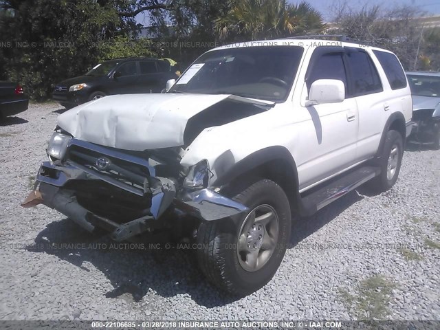 JT3GN86R5W0071227 - 1998 TOYOTA 4RUNNER SR5 WHITE photo 2