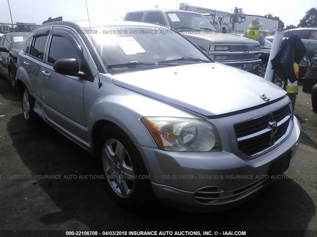 1B3HB48A29D191526 - 2009 DODGE CALIBER SXT SILVER photo 1