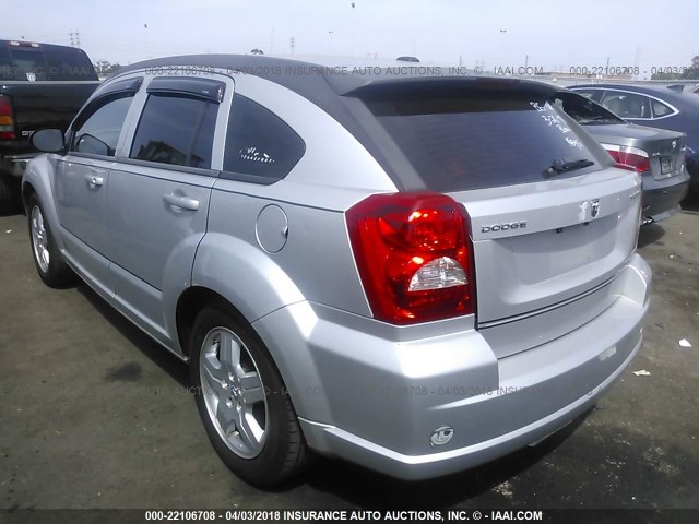 1B3HB48A29D191526 - 2009 DODGE CALIBER SXT SILVER photo 3