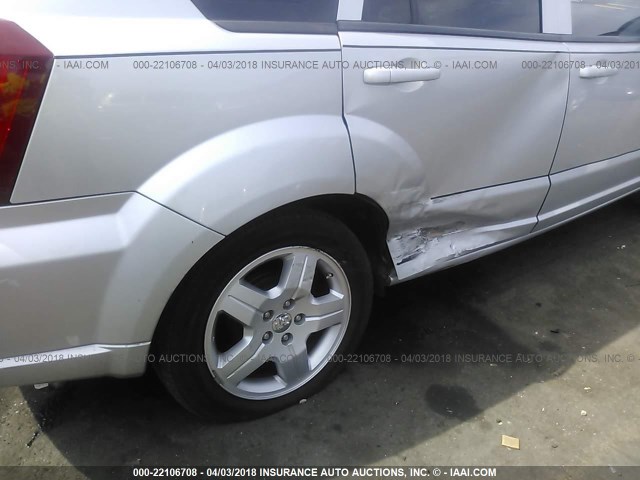 1B3HB48A29D191526 - 2009 DODGE CALIBER SXT SILVER photo 6