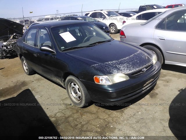 1NXBR12E3XZ250005 - 1999 TOYOTA COROLLA VE/CE/LE GREEN photo 1