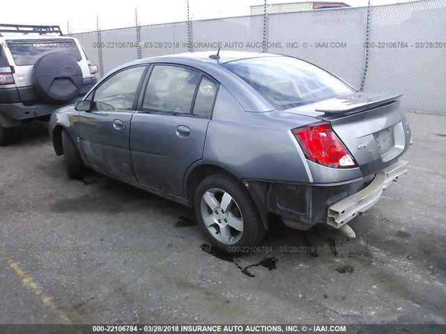 1G8AK55B66Z191167 - 2006 SATURN ION LEVEL 3 GRAY photo 3