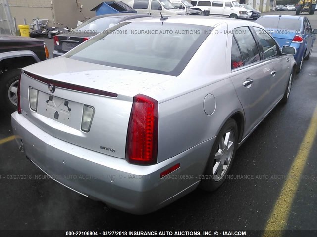 1G6DK67V480146688 - 2008 CADILLAC STS SILVER photo 4