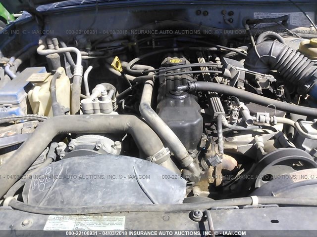 1J4FF68S5XL612571 - 1999 JEEP CHEROKEE SPORT/CLASSIC ტალღისფერი ფოტო 10