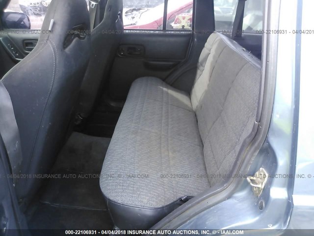 1J4FF68S5XL612571 - 1999 JEEP CHEROKEE SPORT/CLASSIC ტალღისფერი ფოტო 8