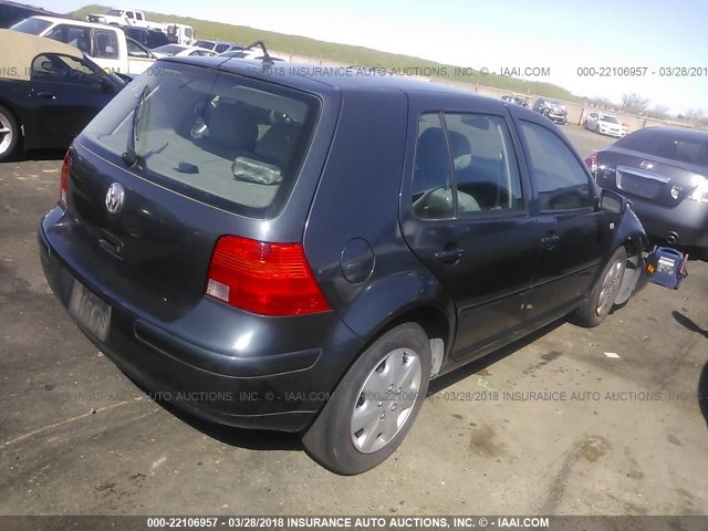 9BWFL61JX54026512 - 2005 VOLKSWAGEN GOLF GL Dark Blue photo 4