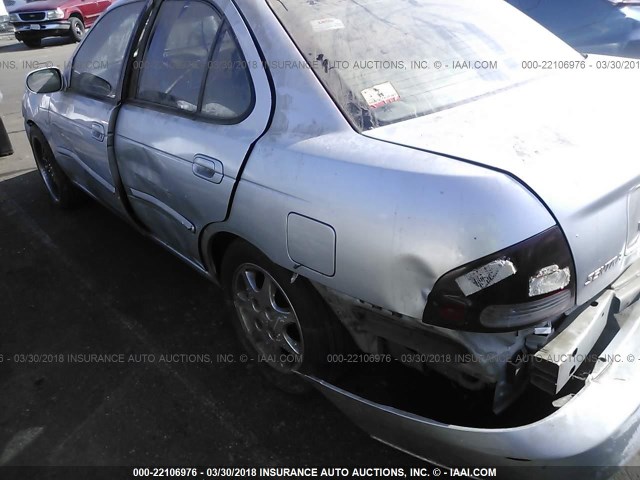 3N1CB51D82L603387 - 2002 NISSAN SENTRA XE/GXE SILVER photo 6