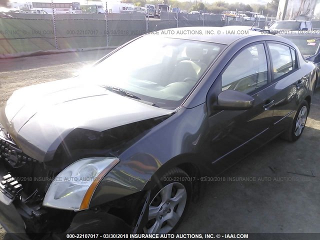 3N1AB61E49L608747 - 2009 NISSAN SENTRA 2.0/2.0S/2.0SL GRAY photo 2