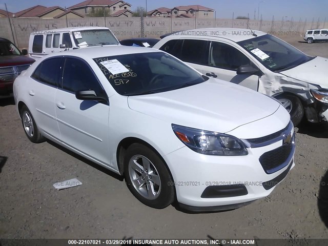 1G11B5SL0FF311574 - 2015 CHEVROLET MALIBU LS 白色 照片 1