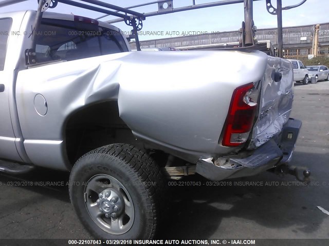 3D7KU28C43G805805 - 2003 DODGE RAM 2500 ST/SLT 银色 照片 6