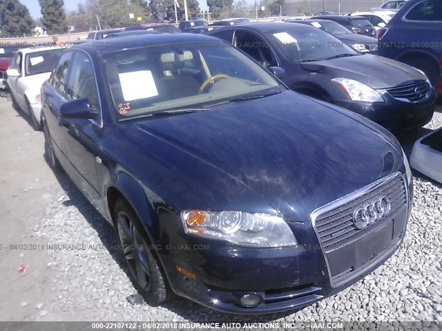 WAUDF78E46A214949 - 2006 AUDI A4 2.0T QUATTRO Dark Blue photo 1