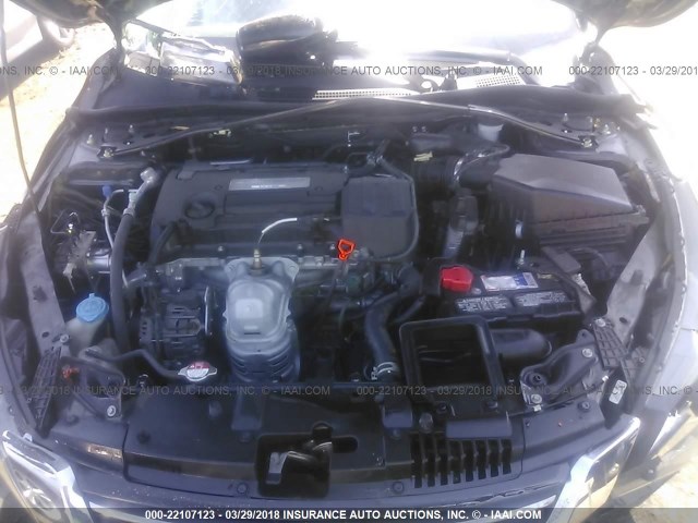 1HGCR2F53FA110403 - 2015 HONDA ACCORD SPORT Сұр фото 10