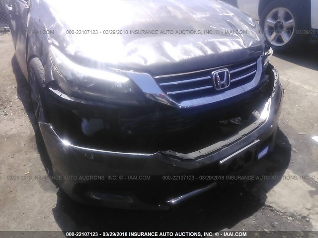 1HGCR2F53FA110403 - 2015 HONDA ACCORD SPORT Сұр фото 6