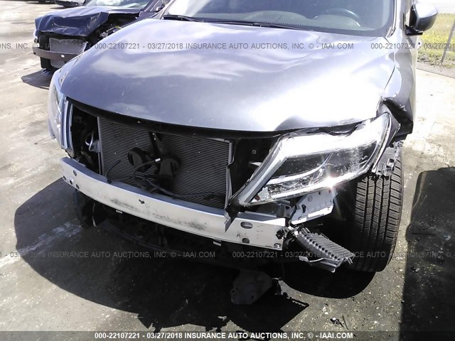 5N1AR2MN1FC628390 - 2015 NISSAN PATHFINDER S/SV/SL/PLATINUM 灰色 照片 6