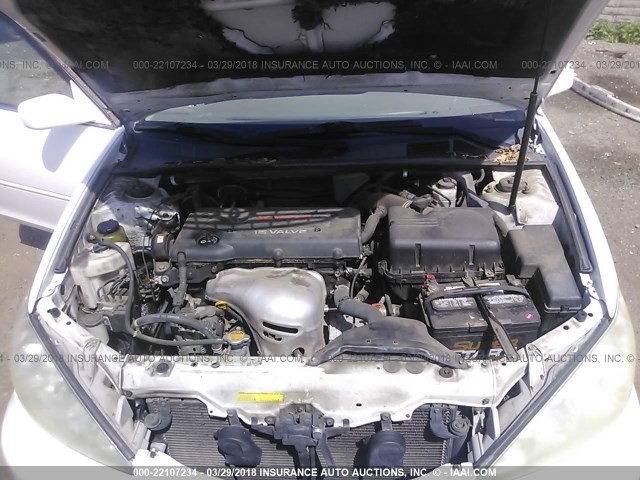 4T1BE32K55U553295 - 2005 TOYOTA CAMRY LE/XLE/SE 白色 照片 10