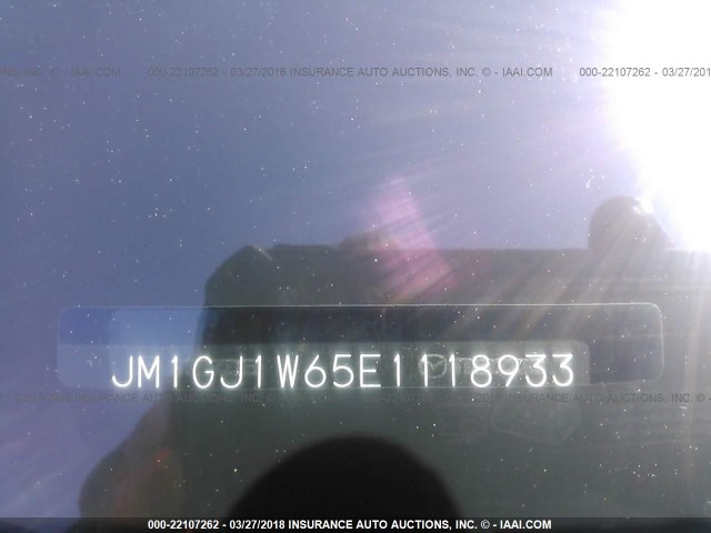 JM1GJ1W65E1118933 - 2014 MAZDA 6 GRAND TOURING BLACK photo 9