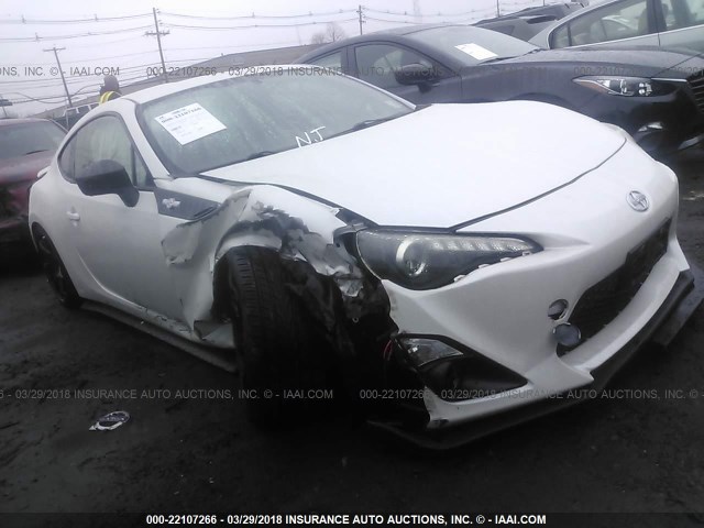 JF1ZNAA13E8704987 - 2014 TOYOTA SCION FR-S თეთრი ფოტო 1
