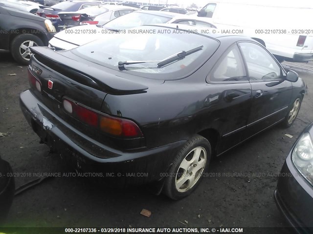 JH4DC4451TS002966 - 1996 ACURA INTEGRA LS BLACK photo 4