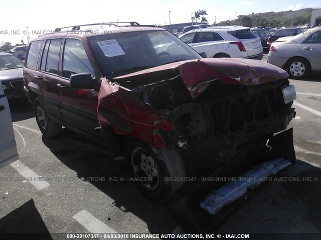 1J4GZ58S8WC106950 - 1998 JEEP GRAND CHEROKEE LAREDO/TSI RED photo 1