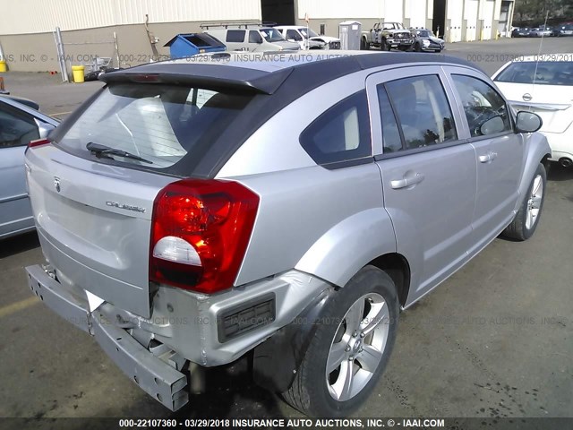 1B3CB3HA7BD175980 - 2011 DODGE CALIBER MAINSTREET SILVER photo 4