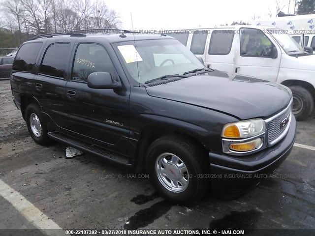 1GKEK63U93J256190 - 2003 GMC YUKON DENALI BLACK photo 1