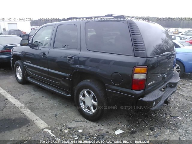 1GKEK63U93J256190 - 2003 GMC YUKON DENALI BLACK photo 3