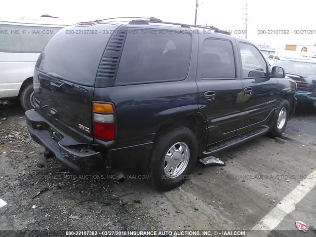 1GKEK63U93J256190 - 2003 GMC YUKON DENALI BLACK photo 4