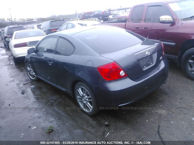 JTKDE177X70161874 - 2007 TOYOTA SCION TC 灰色 照片 3
